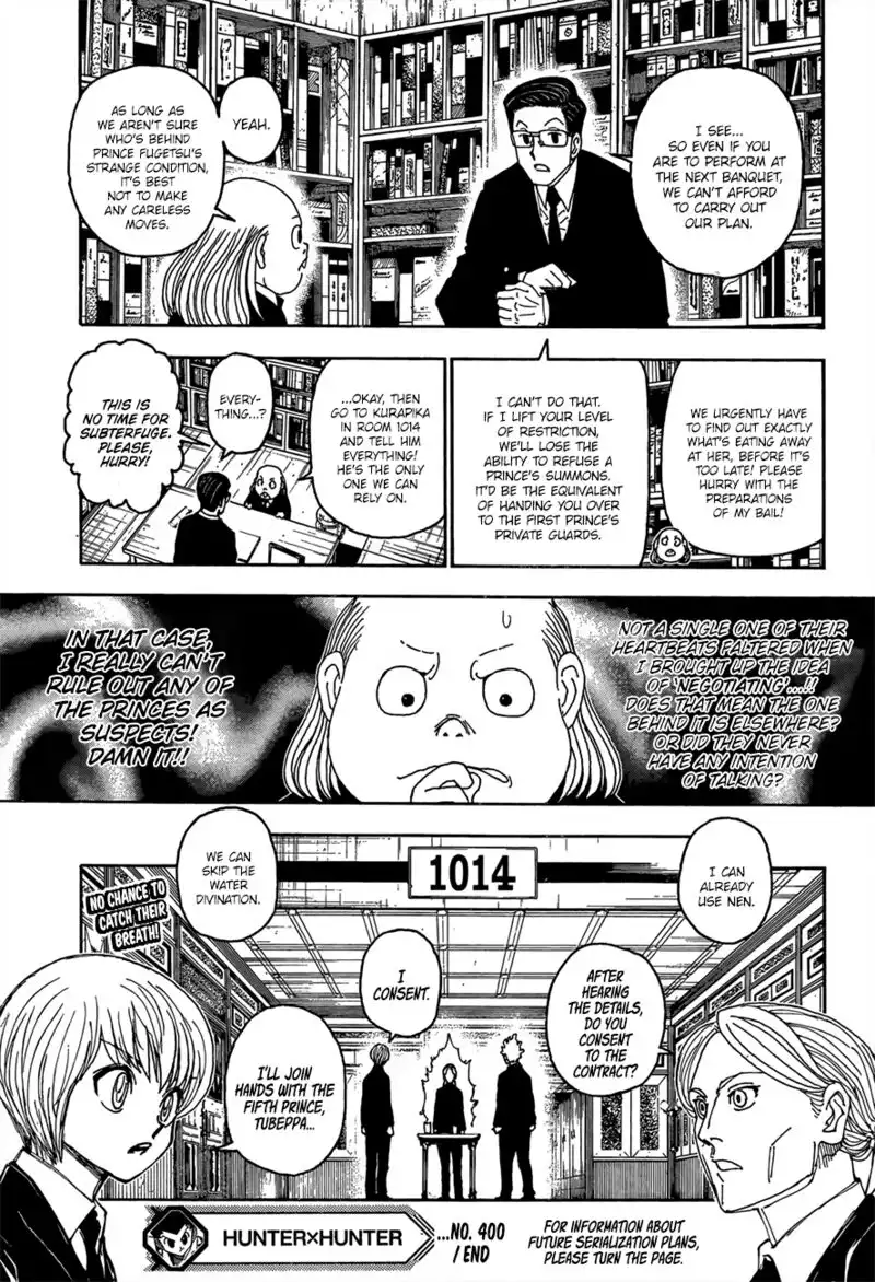 Hunter x Hunter Chapter 400 19